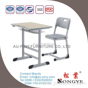 Plastic top school desk/Tables and chair school furniture